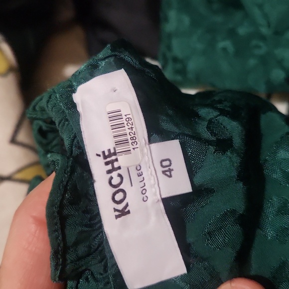 Koché CollectivePython Print Zip Front Top - Picture 3 of 3